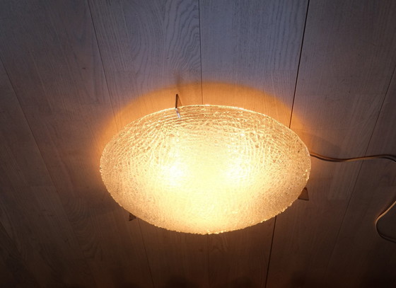 Image 1 of Kaiser Leuchten 44155 Plafoniere ijs glazen plafondlamp Plafondlamp Ø 49 Cm 60Er Uk2Aeb
