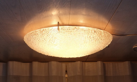 Image 1 of Kaiser Leuchten 44155 Plafoniere ijs glazen plafondlamp Plafondlamp Ø 49 Cm 60Er Uk2Aeb