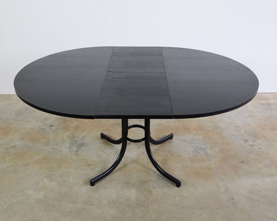 Image 1 of Vintage Uitschuifbare Ronde Eettafel