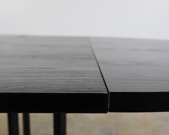 Image 1 of Vintage Uitschuifbare Ronde Eettafel