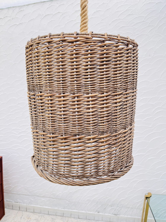 Image 1 of Rieten hanglamp