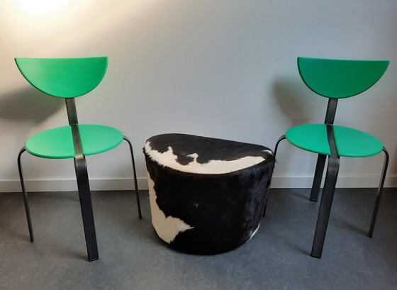 Image 1 of 2x Bent Krogh by Niels Gammelgaard eetkamerstoelen