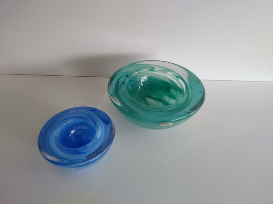 Image 1 of Kosta Boda Schalen "Atoll" - Anna Ehrner 