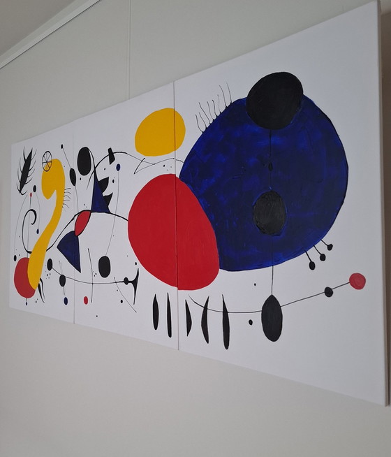 Image 1 of Triptiek "Dreamshapes Of Miro"