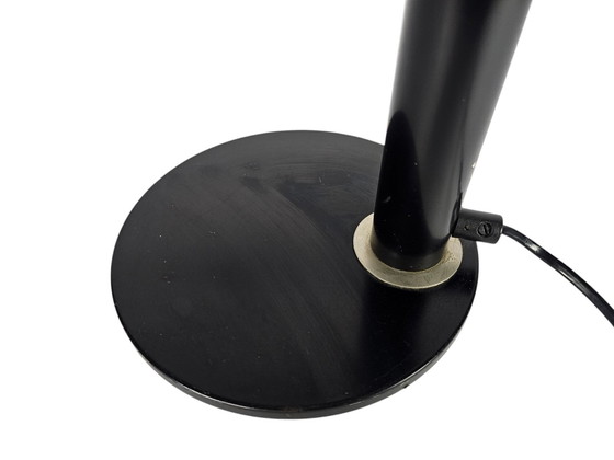 Image 1 of Hala Zeist - Model 708 - Bureaulamp - Zwart - Flexibele Arm - 1970'S
