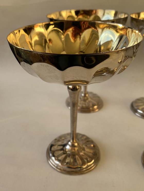 Image 1 of Set Van 6 Champagne Coupes