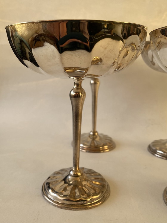 Image 1 of Set Van 6 Champagne Coupes