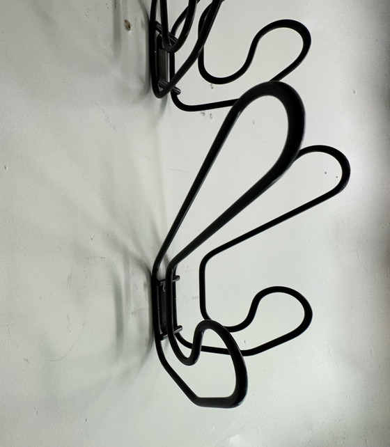 Image 1 of Set van 2 vintage ikea haken zwart