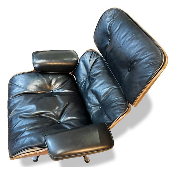 Image 1 of Vintage fauteuil 670 van Ray en Charles Eames voor Mobilier International