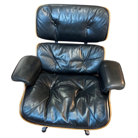 Image 1 of Vintage fauteuil 670 van Ray en Charles Eames voor Mobilier International