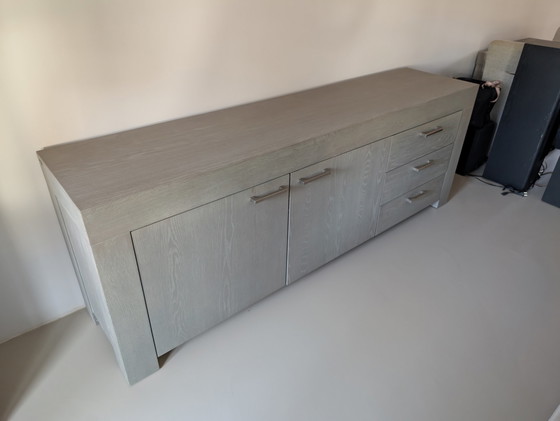 Image 1 of Goossens Double Tv Kast Dressoir Salontafel En Eetkamertafel