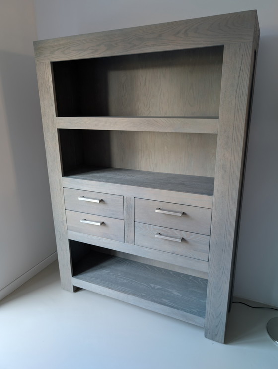 Image 1 of Goossens Double Tv Kast Dressoir Salontafel En Eetkamertafel