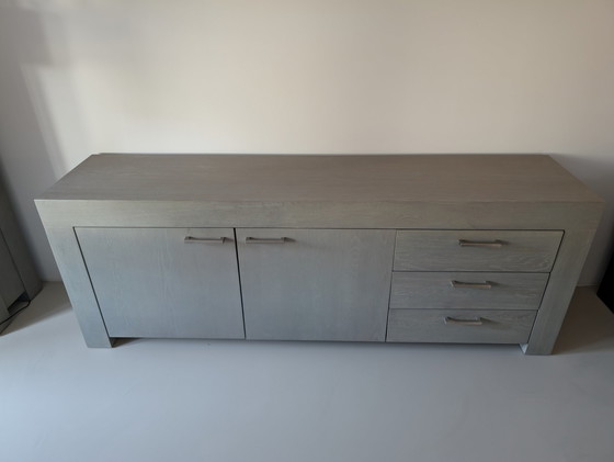 Image 1 of Goossens Double Tv Kast Dressoir Salontafel En Eetkamertafel