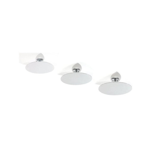Set van 3 vintage verchroomde metalen hangers van Eugene Printz