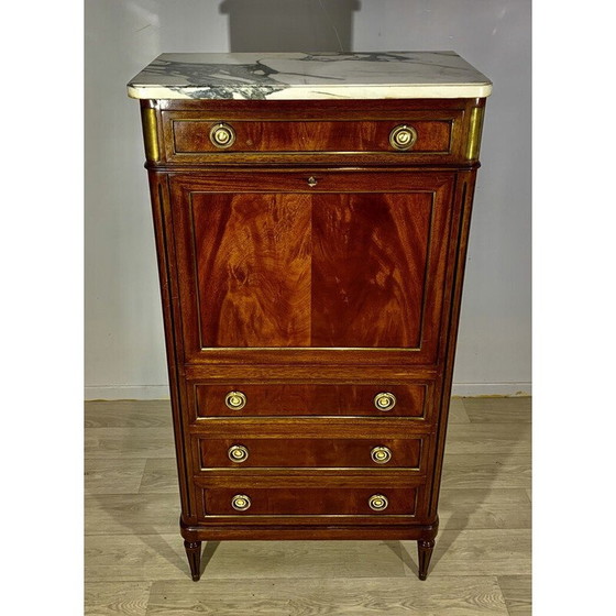 Image 1 of Vintage mahonie secretaire