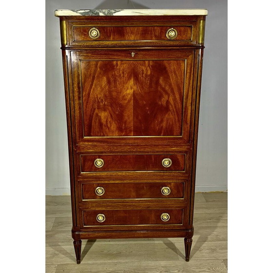 Image 1 of Vintage mahonie secretaire