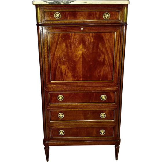 Image 1 of Vintage mahonie secretaire