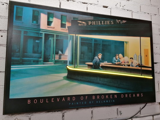 Image 1 of Neon Poster Boulevard Of Broken Dreams