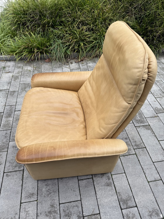 Image 1 of De Sede Ds-55 Fauteuil Leder Geel