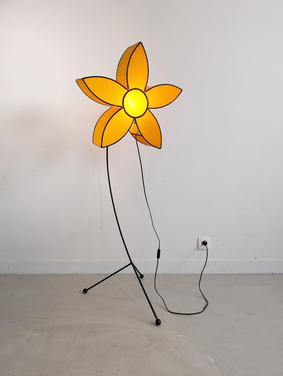 Image 1 of Pop-Art Bloem Lamp 1980