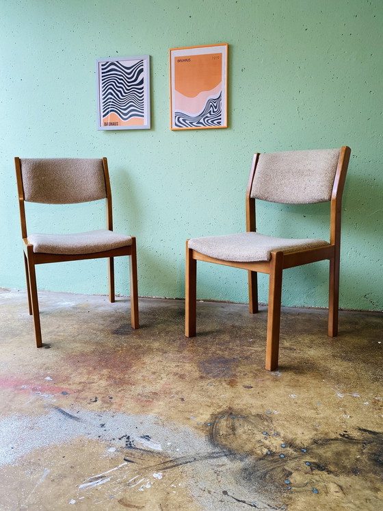 Image 1 of 2 x vintage eetkamerstoelen