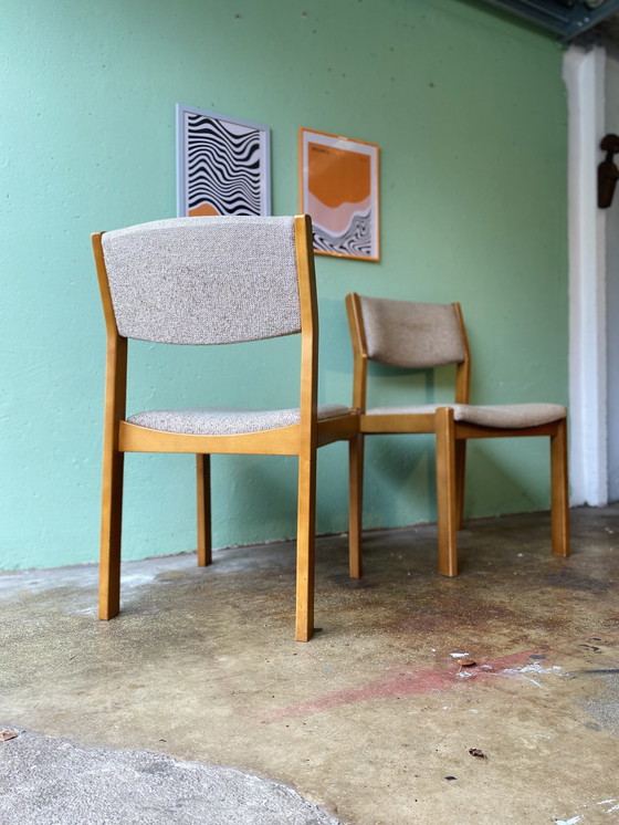 Image 1 of 2 x vintage eetkamerstoelen