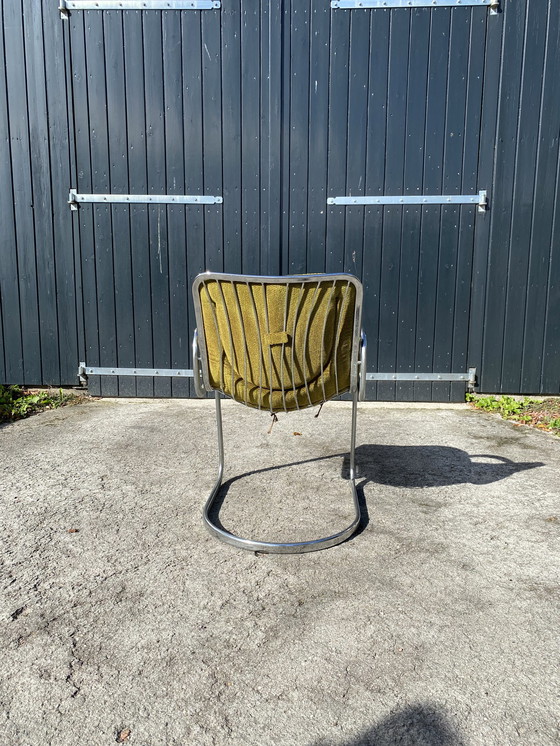Image 1 of Vintage Gastone Rinaldi voor RIMA buisstoel