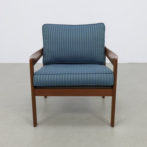 2x Fauteuil Illum Wikkelsö Niels Eilersen, 1960s (Setprijs)