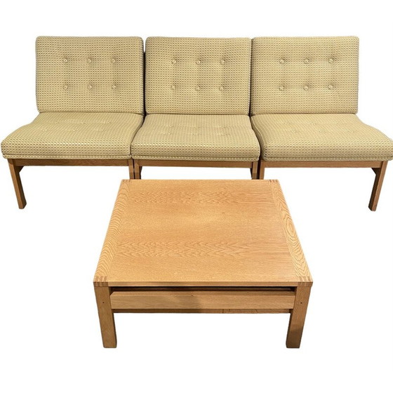 Image 1 of Vintage woonkamer set door Ole Gjerlov-Knudsen en Torben Lind, 1960