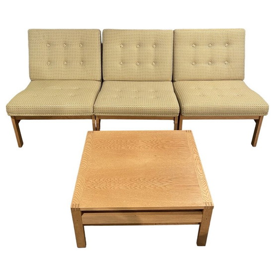 Image 1 of Vintage woonkamer set door Ole Gjerlov-Knudsen en Torben Lind, 1960