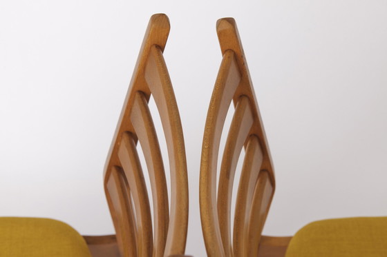 Image 1 of Vintage eetkamerstoelen 1960S - Duitse stijl