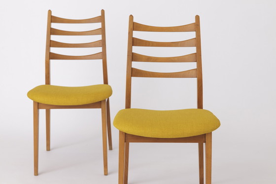 Image 1 of Vintage eetkamerstoelen 1960S - Duitse stijl