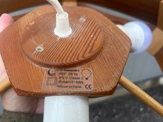 Image 1 of Brutalistische kroonluchter 1970