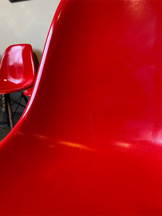 Image 1 of 6x Eames/Vitra Fiberglas DSW chair