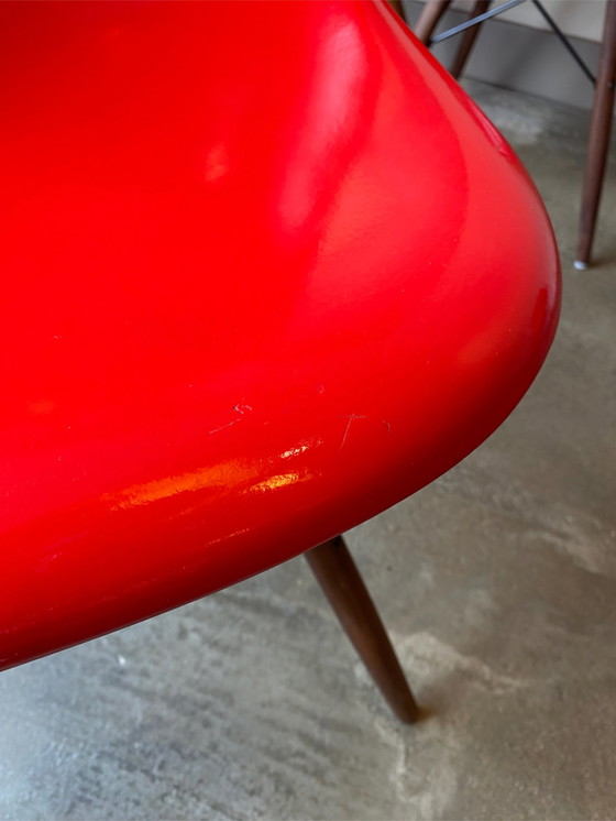 Image 1 of 6x Eames/Vitra Fiberglas DSW chair