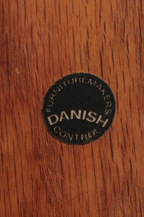 Image 1 of Eetkamerstoelen van Hans Wegner voor Carl Hansen & Søn, Denemarken 2 CH37 en 2 CH36