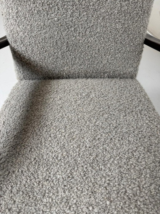 Image 1 of Paar Benthouten fauteuils van Jindrich Halabala H269, Tsjechië, 1940S - Nieuwe bekleding