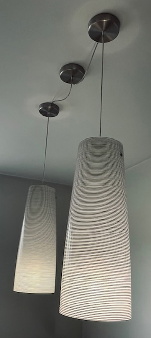 2x Foscarini Tite hanglampen