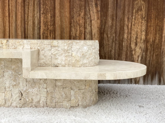 Image 1 of Vintage mactanstone coffeetable