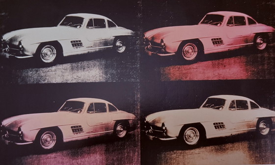 Image 1 of Andy Warhol: “Mercedes-Benz 300 Sl Coupe 1954, 1986”.