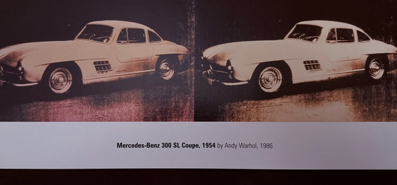 Image 1 of Andy Warhol: “Mercedes-Benz 300 Sl Coupe 1954, 1986”.