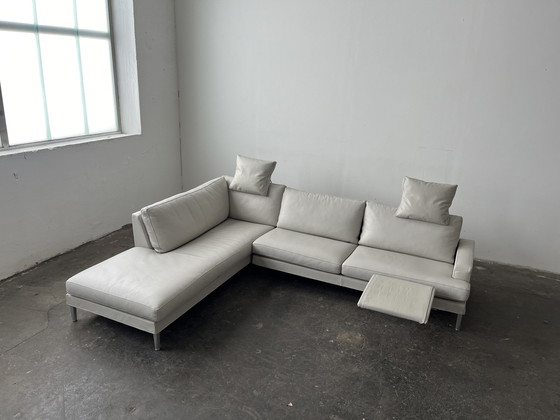 Image 1 of FSM Clarus designer sofa leren bank