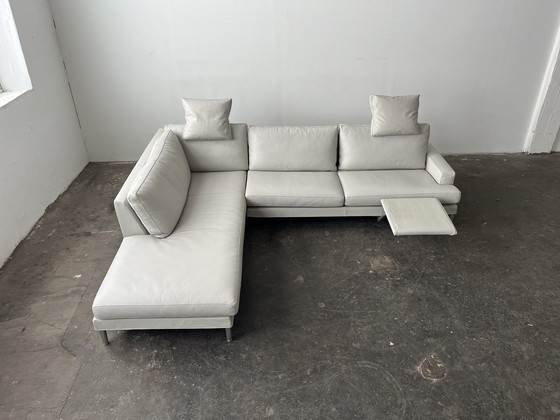 Image 1 of FSM Clarus designer sofa leren bank