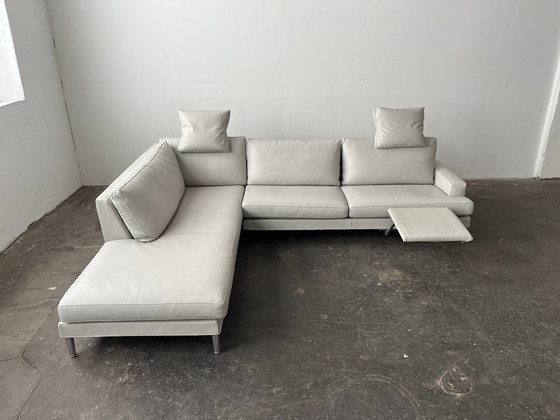 Image 1 of FSM Clarus designer sofa leren bank