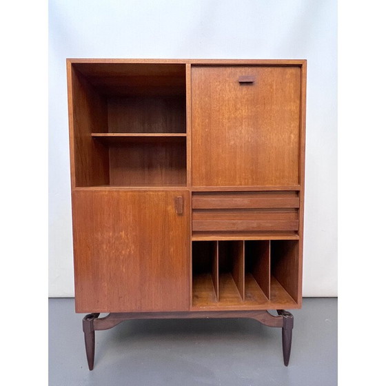 Image 1 of Vintage houten highboard, Italië 1950