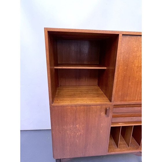 Image 1 of Vintage houten highboard, Italië 1950