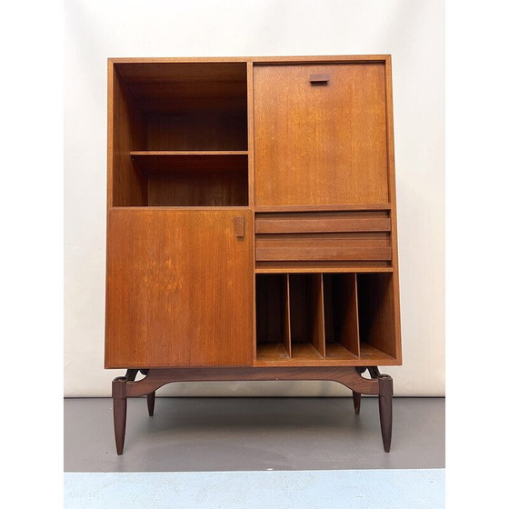 Image 1 of Vintage houten highboard, Italië 1950