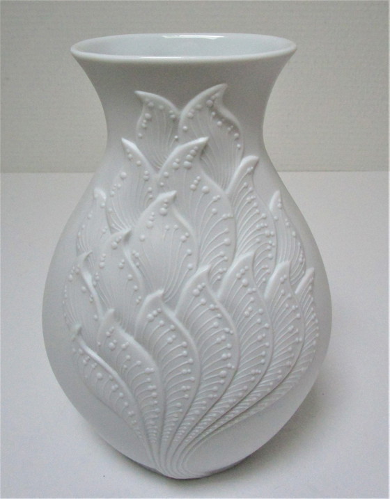 Image 1 of Manfred Frey Ak Kaiser Vaas Biscuit Porselein Planten decoratie