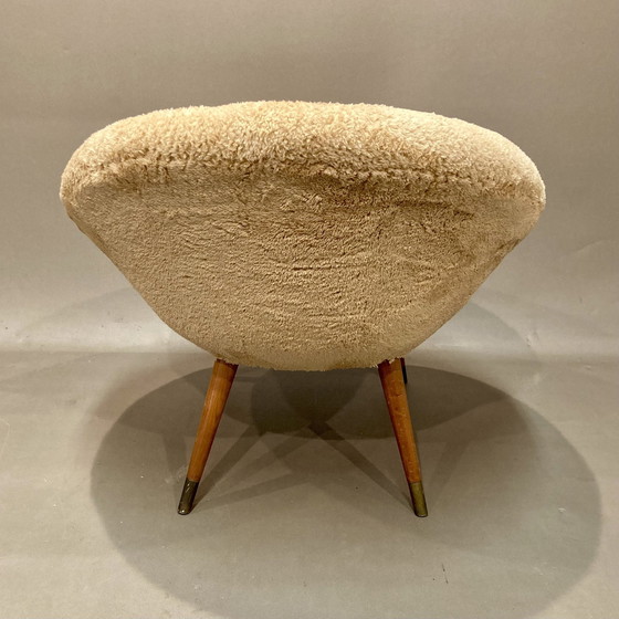 Image 1 of Scandinavische design fauteuil 1950.