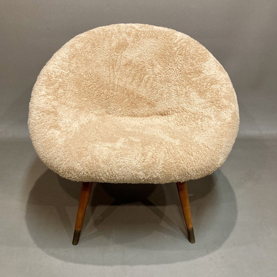 Image 1 of Scandinavische design fauteuil 1950.